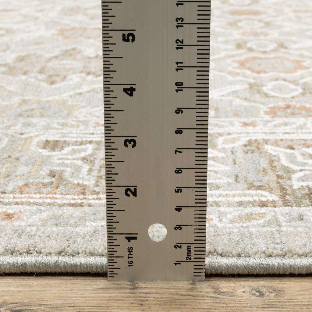 Oriental Weavers Keaton KEA10 Beige Rectangle Indoor Area Rug Oriental Pattern-