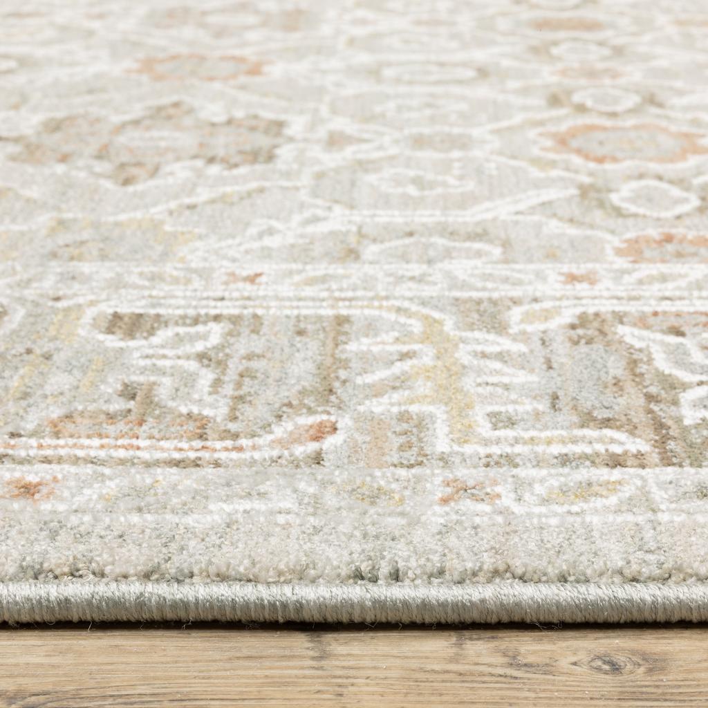 Oriental Weavers Keaton KEA10 Beige Rectangle Indoor Area Rug Oriental Pattern-