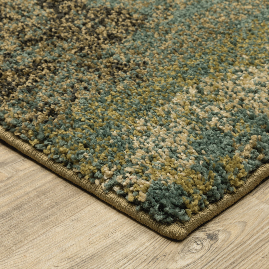 Oriental Weavers Kendall 531X1 Multicolor Rectangle Indoor Plush Area Rug - Stain Resistant Abstract Rug