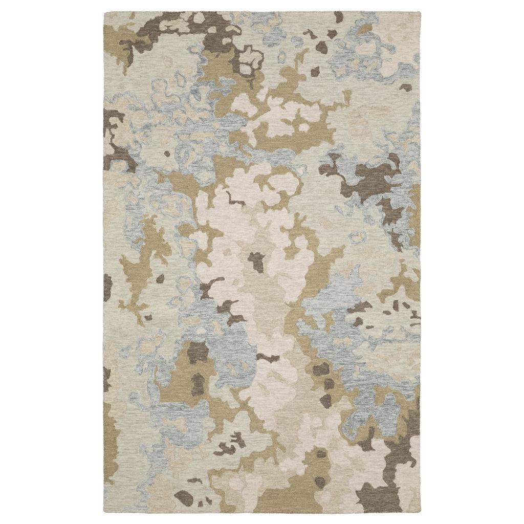 Oriental Weavers Kipton KIP06 Beige Rectangle Indoor Area Rug Abstract Pattern-