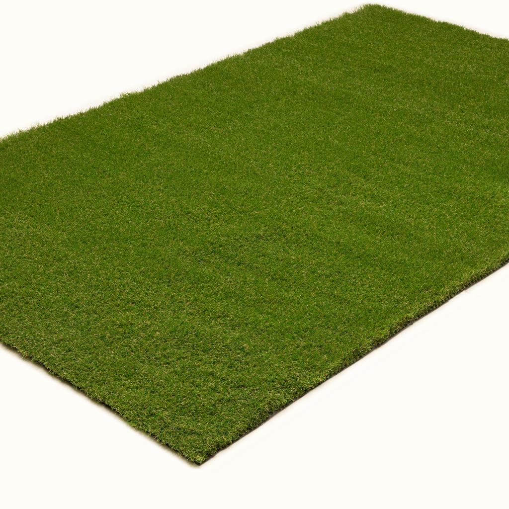 Oriental Weavers Landscape LAN01 Green Rectangle Indoor/Outdoor Area Rug Artifical Turf Pattern-