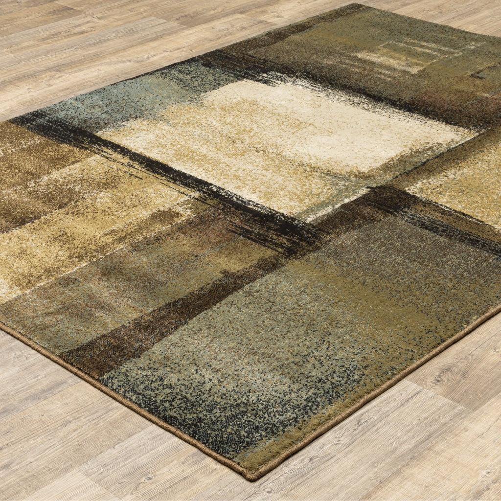 Oriental Weavers Laurel 6241A Multicolor Rectangle Indoor Area Rug - Stain Resistant Low Pile Abstract Rug