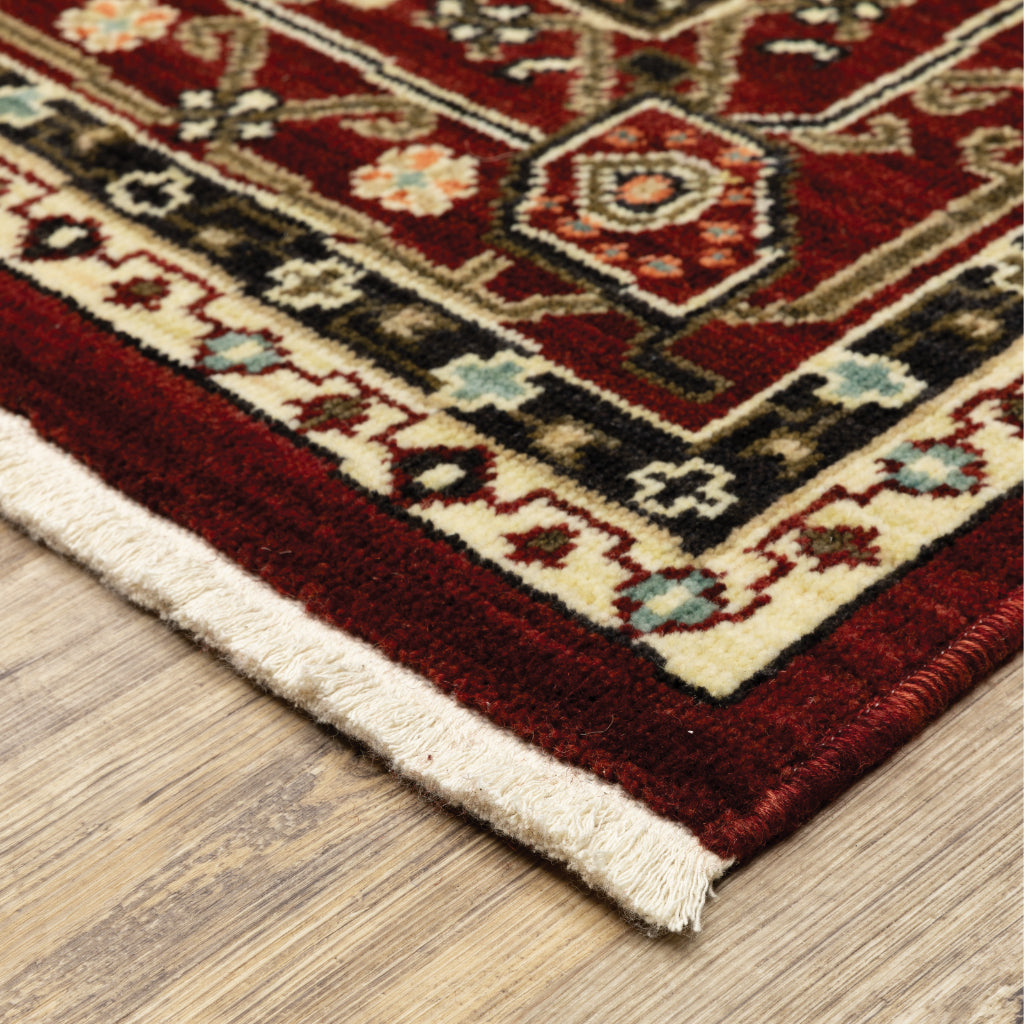 Oriental Weavers Lilihan 043S6 Multicolor Rectangle Indoor Runner - Soft & Durable Low Pile Rug with Oriental Design-