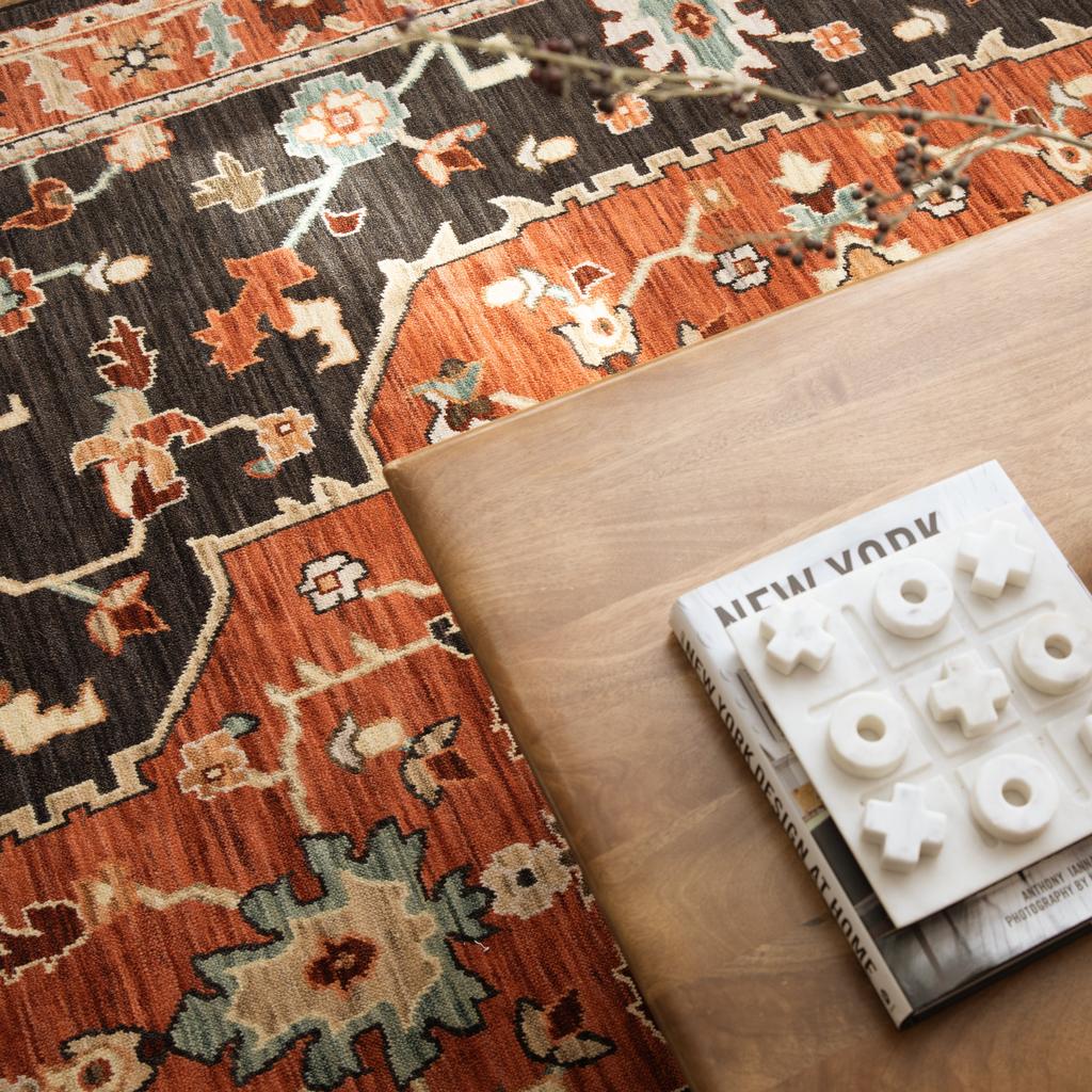 Oriental Weavers Lilihan 4929A Multicolor Rectangle Indoor Area Rug - Soft & Durable Low Pile Rug with Medallion Design-