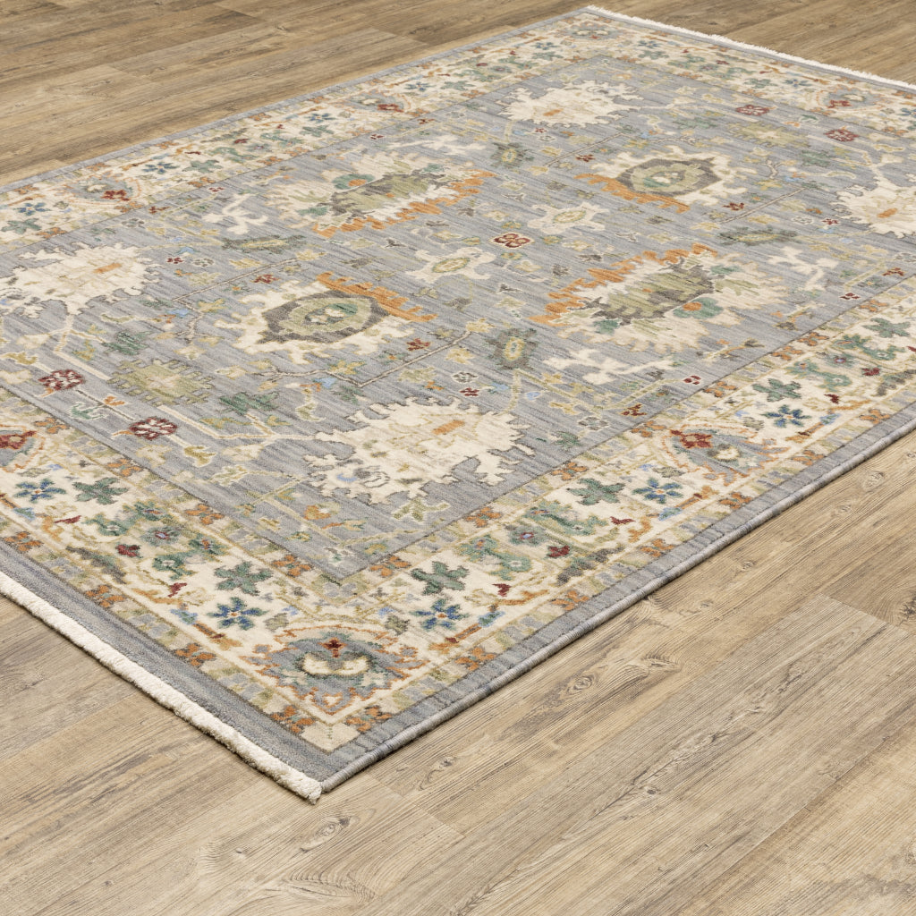 Oriental Weavers Lucca 2063L Multicolor Rectangle Indoor Area Rug - Soft &amp; Durable Low Pile Rug with Persian Design