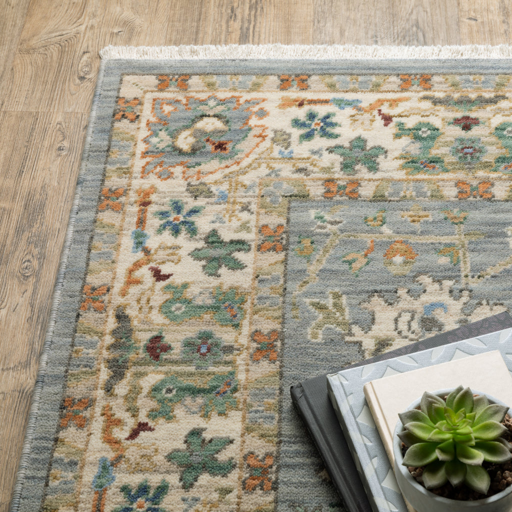 Oriental Weavers Lucca 2063L Multicolor Rectangle Indoor Area Rug - Soft &amp; Durable Low Pile Rug with Persian Design