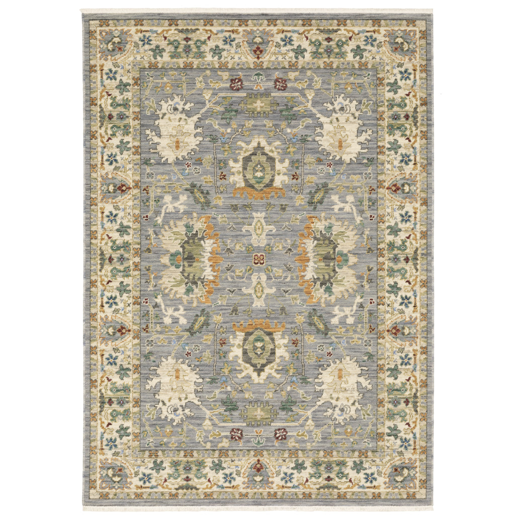 Oriental Weavers Lucca 2063L Multicolor Rectangle Indoor Area Rug - Soft &amp; Durable Low Pile Rug with Persian Design