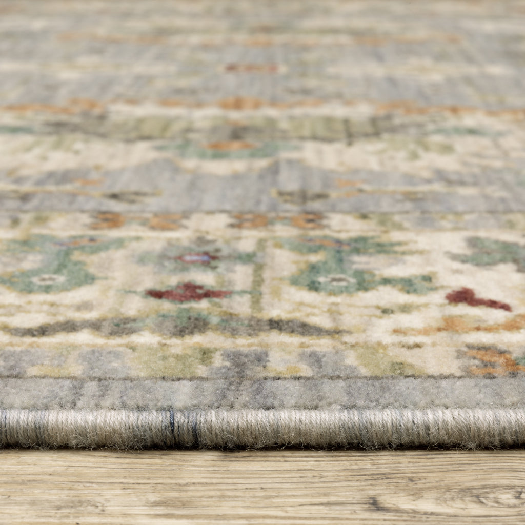 Oriental Weavers Lucca 2063L Multicolor Rectangle Indoor Area Rug - Soft &amp; Durable Low Pile Rug with Persian Design