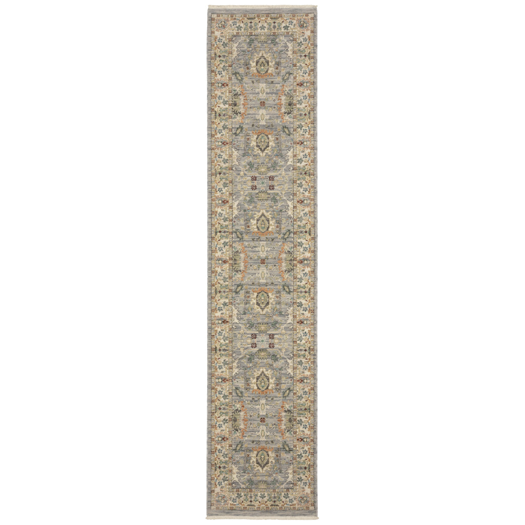 Oriental Weavers Lucca 2063L Multicolor Rectangle Indoor Area Rug - Soft &amp; Durable Low Pile Rug with Persian Design