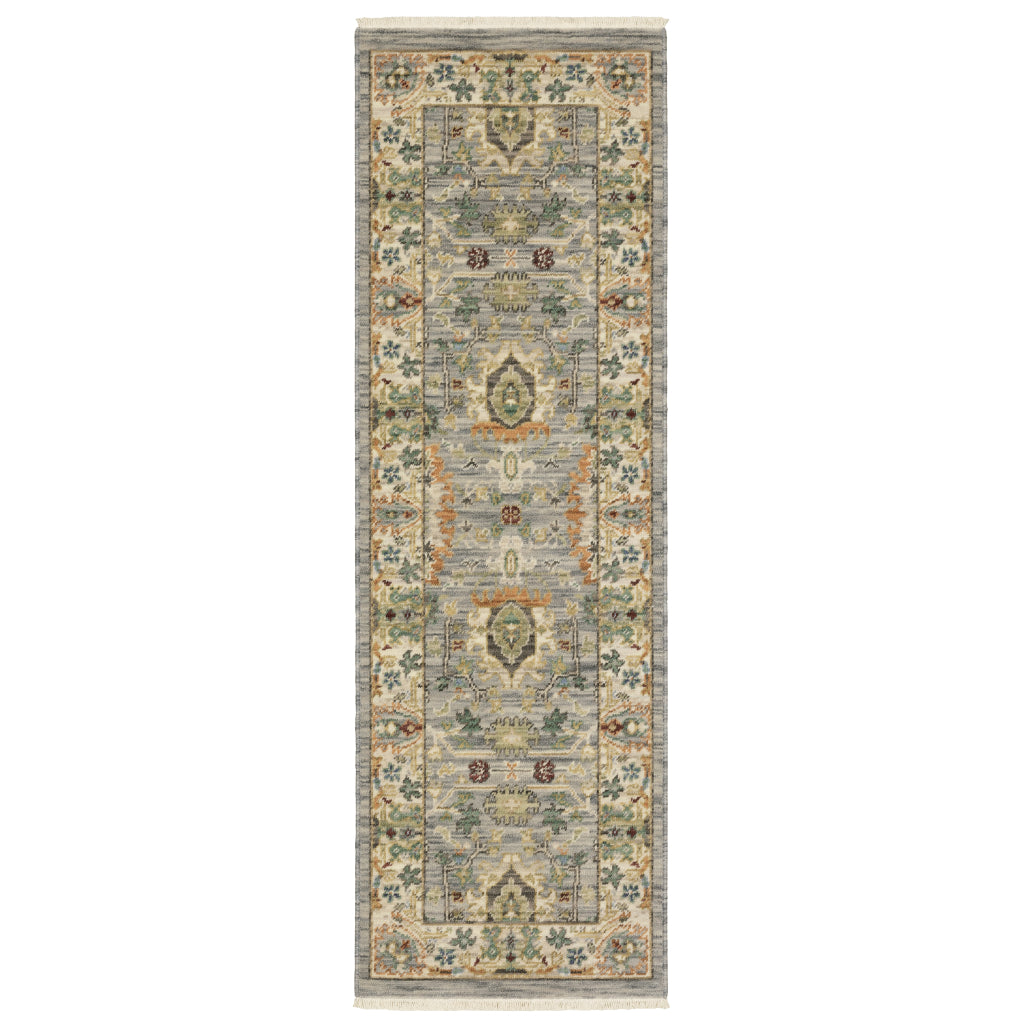 Oriental Weavers Lucca 2063L Multicolor Rectangle Indoor Area Rug - Soft & Durable Low Pile Rug with Persian Design-