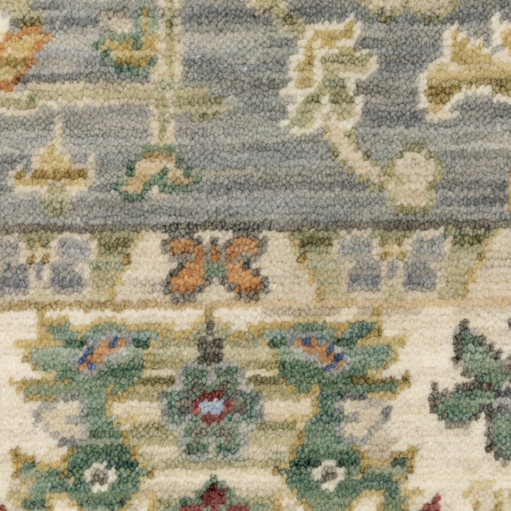 Oriental Weavers Lucca 2063L Multicolor Rectangle Indoor Area Rug - Soft &amp; Durable Low Pile Rug with Persian Design
