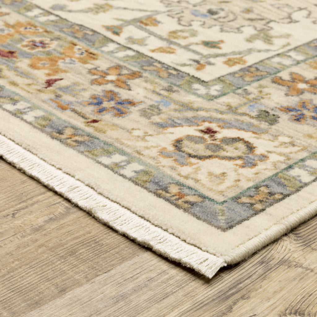 Oriental Weavers Lucca 2063Y Multicolor Rectangle Indoor Area Rug - Soft &amp; Durable Low Pile Rug with Persian Design