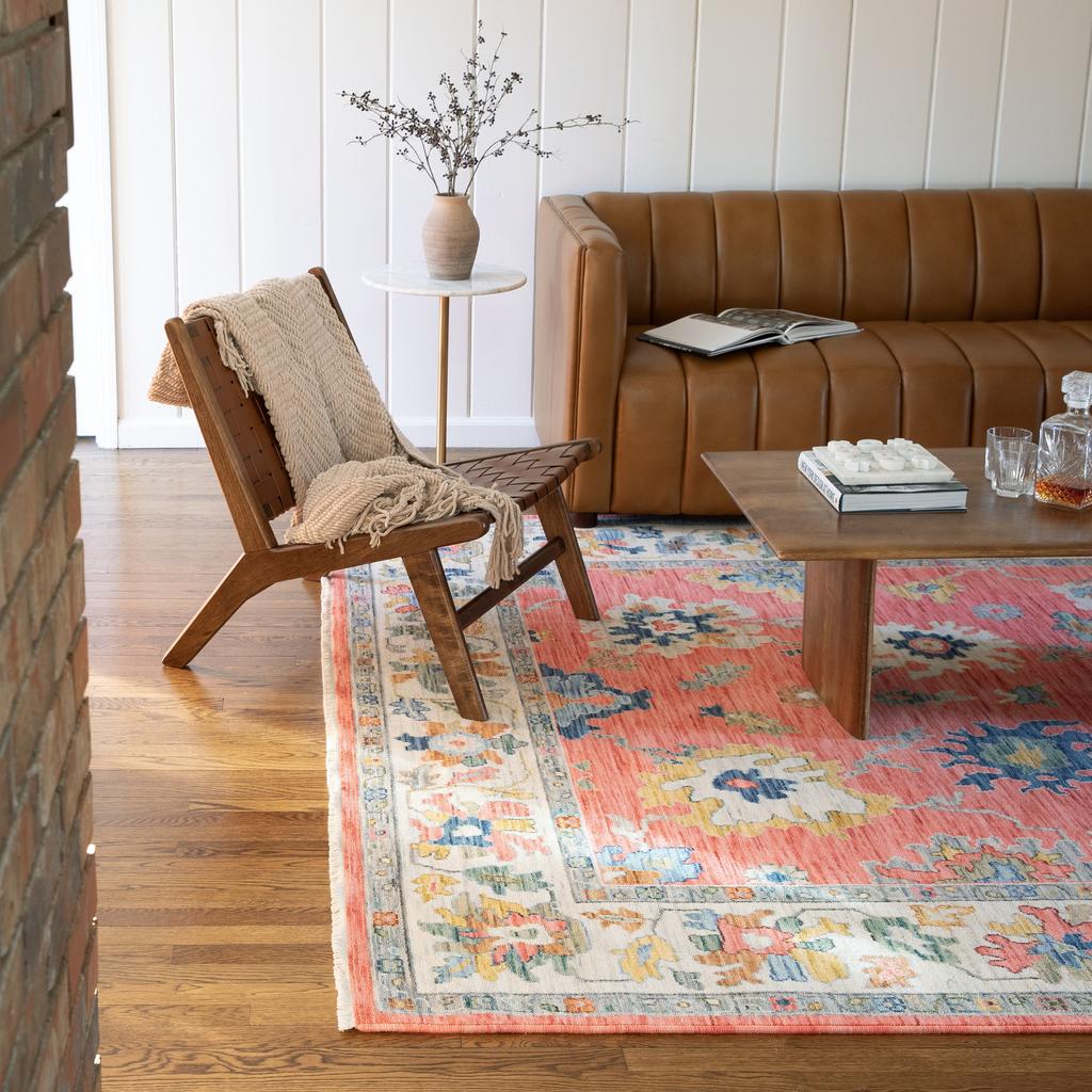 Oriental Weavers Lucca 2889B Pink Rectangle Indoor Area Rug Oriental Pattern-