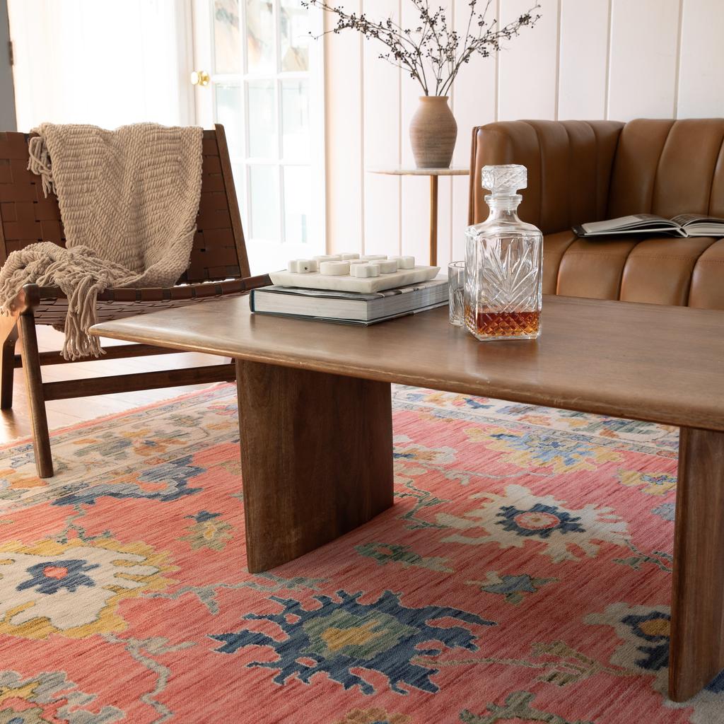 Oriental Weavers Lucca 2889B Pink Rectangle Indoor Area Rug Oriental Pattern-