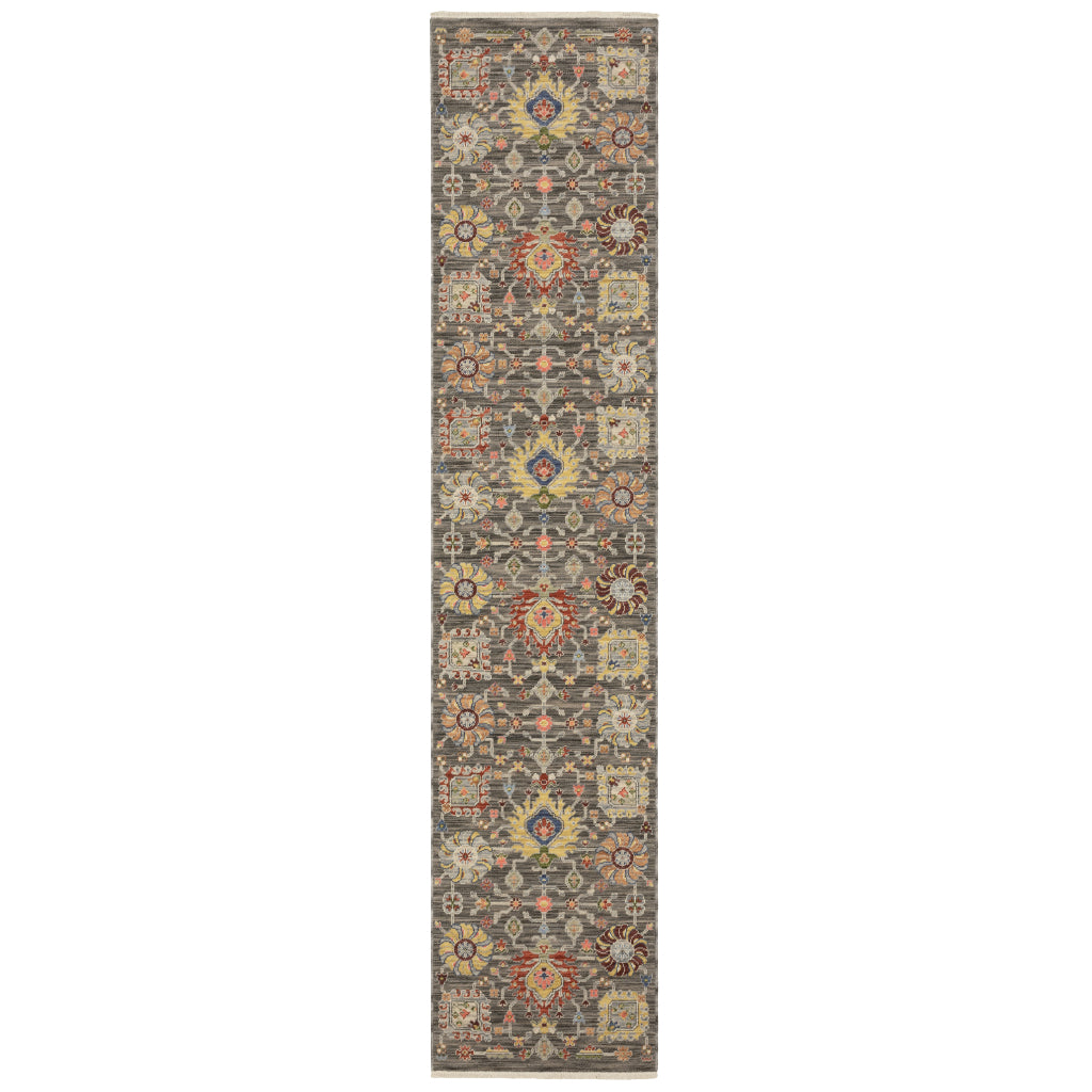 Oriental Weavers Lucca 8111K Multicolor Rectangle Indoor Area Rug - Soft &amp; Durable Low Pile Rug with Persian Design
