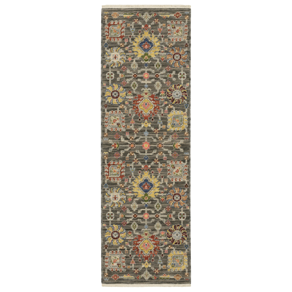 Oriental Weavers Lucca 8111K Multicolor Rectangle Indoor Area Rug - Soft &amp; Durable Low Pile Rug with Persian Design