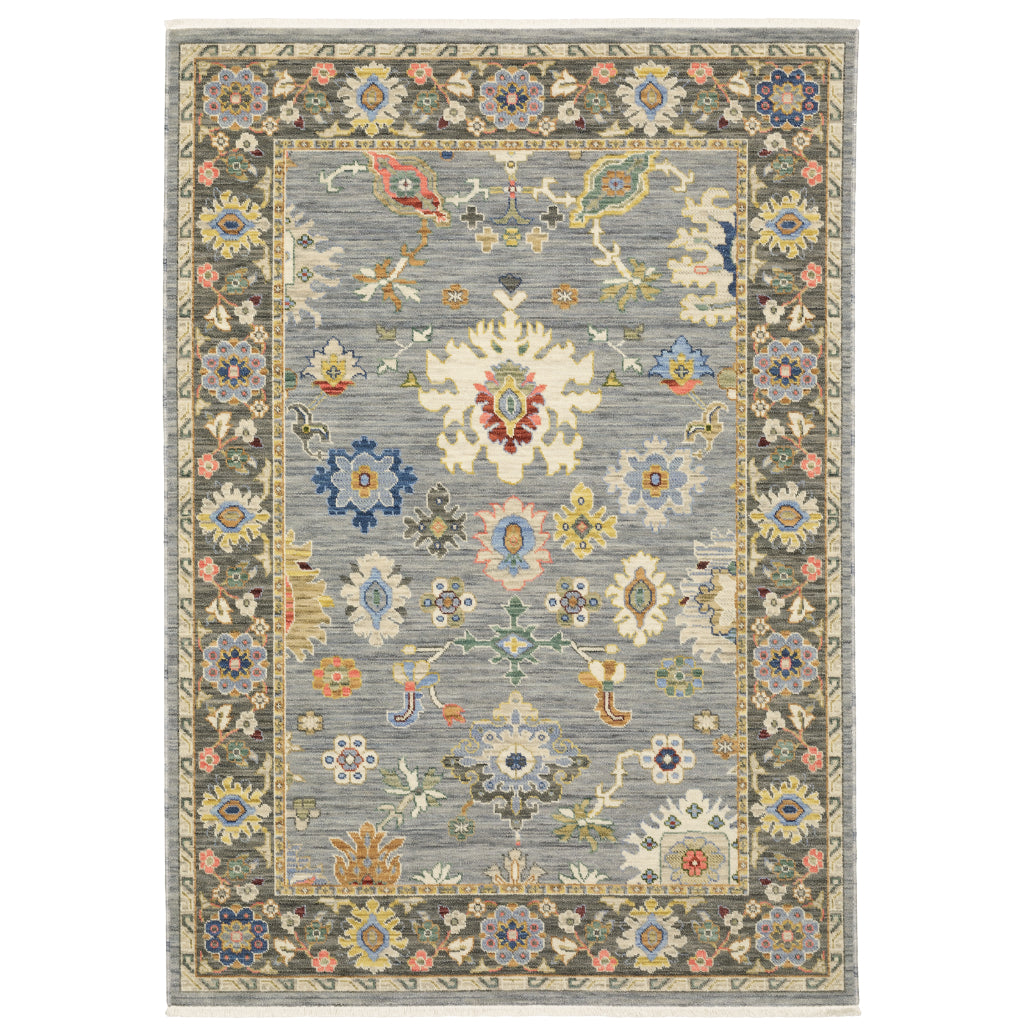 Oriental Weavers Lucca 846D1 Multicolor Rectangle Indoor Area Rug - Soft & Durable Low Pile Rug with Persian Design-