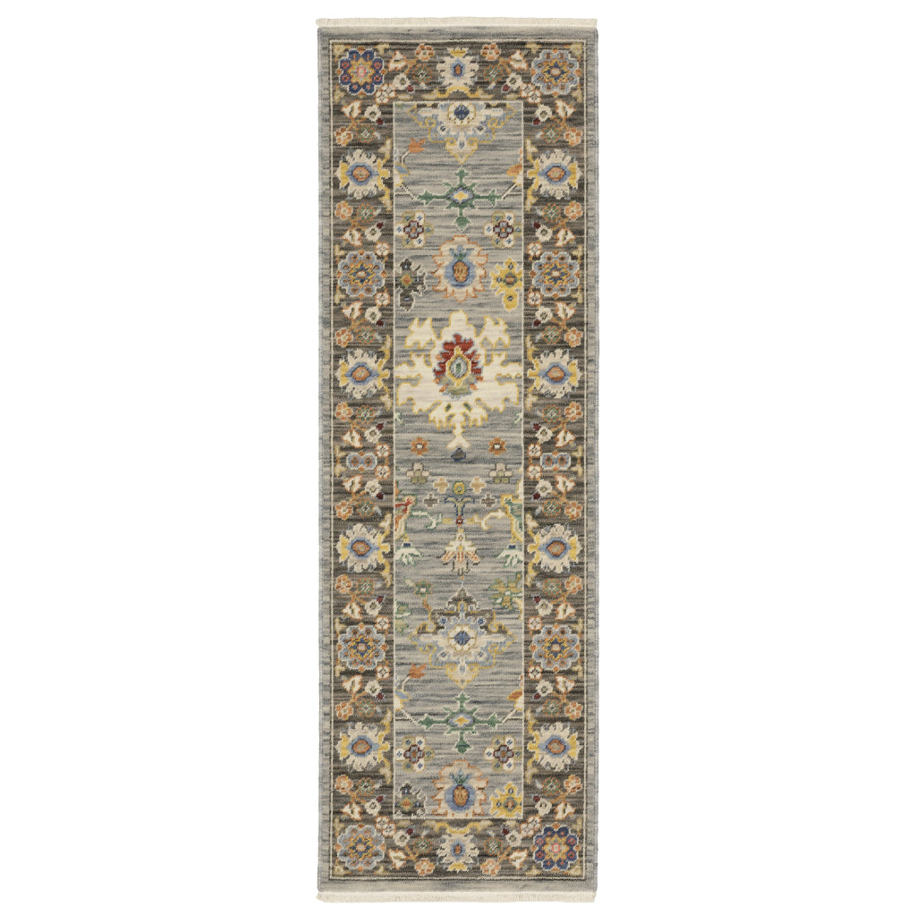 Oriental Weavers Lucca 846D1 Multicolor Rectangle Indoor Area Rug - Soft &amp; Durable Low Pile Rug with Persian Design