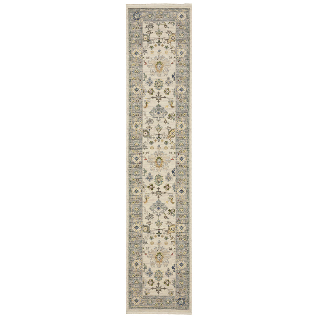 Oriental Weavers Lucca 846H1 Multicolor Rectangle Indoor Area Rug - Soft &amp; Durable Low Pile Rug with Persian Design