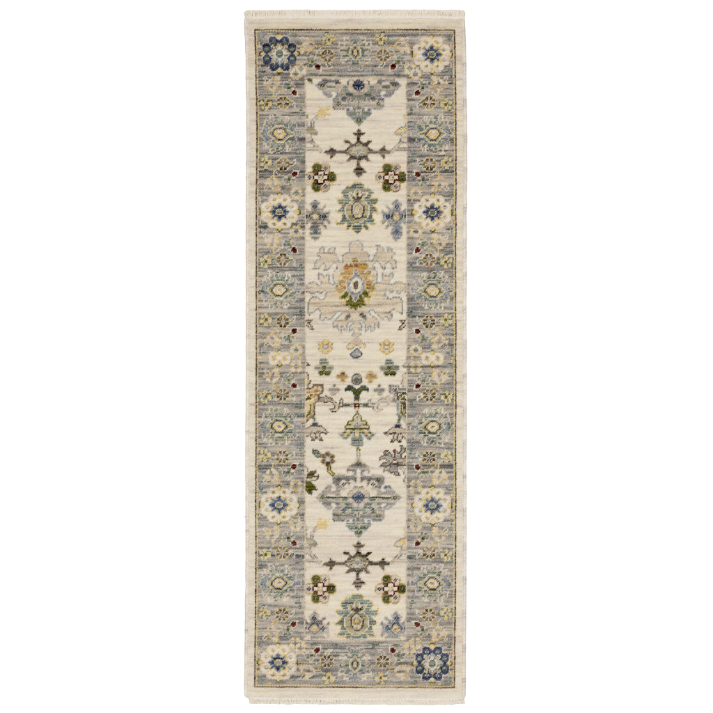 Oriental Weavers Lucca 846H1 Multicolor Rectangle Indoor Area Rug - Soft &amp; Durable Low Pile Rug with Persian Design
