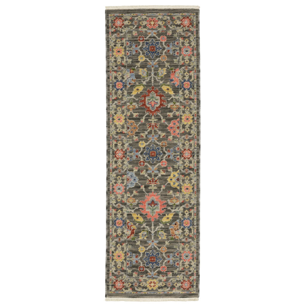 Oriental Weavers Lucca 093K1 Multicolor Rectangle Indoor Runner - Soft & Durable Low Pile Rug with Persian Design-
