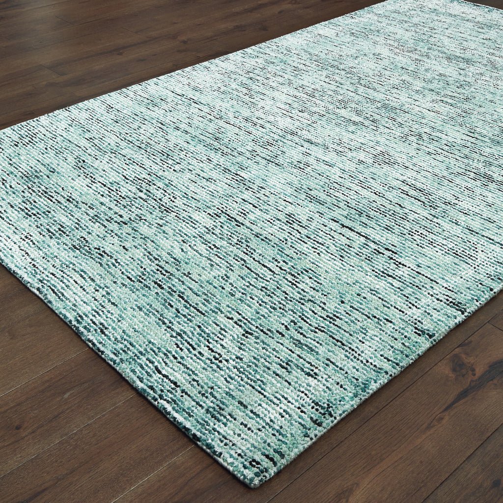 Oriental Weavers Lucent 45901 Two-Color Rectangle Indoor Area Rug - Contemporary Hand Tufted Rug Made of Wool &amp; Viscose