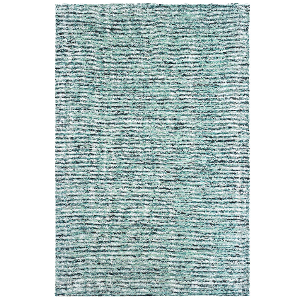 Oriental Weavers Lucent 45901 Two-Color Rectangle Indoor Area Rug - Contemporary Hand Tufted Rug Made of Wool & Viscose-
