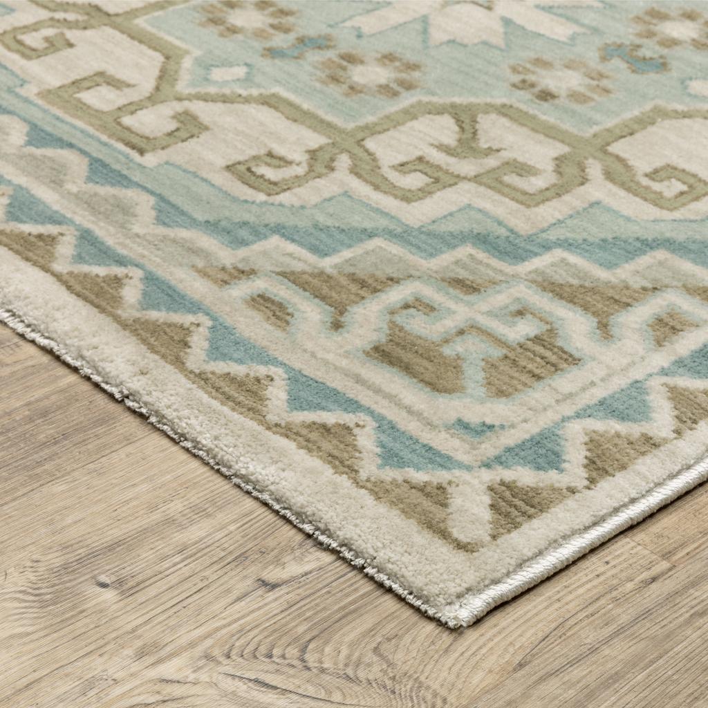 Oriental Weavers Maeve MAE03 Beige Rectangle Indoor Area Rug Oriental Pattern-