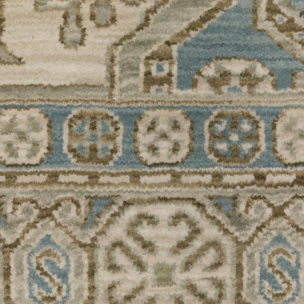 Oriental Weavers Maeve MAE05 Beige Rectangle Indoor Runner Oriental Pattern-