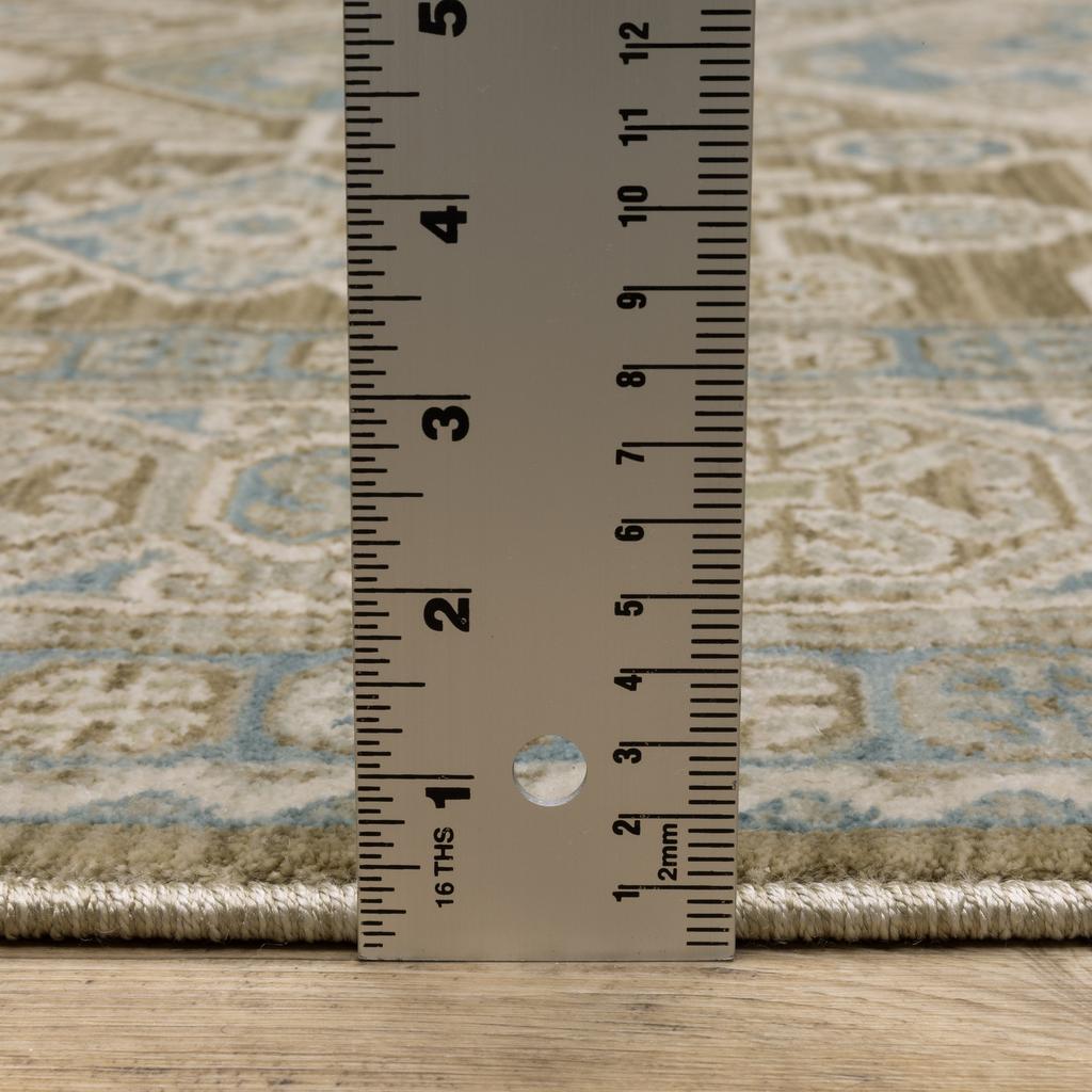 Oriental Weavers Maeve MAE08 Brown Rectangle Indoor Runner Oriental Pattern-