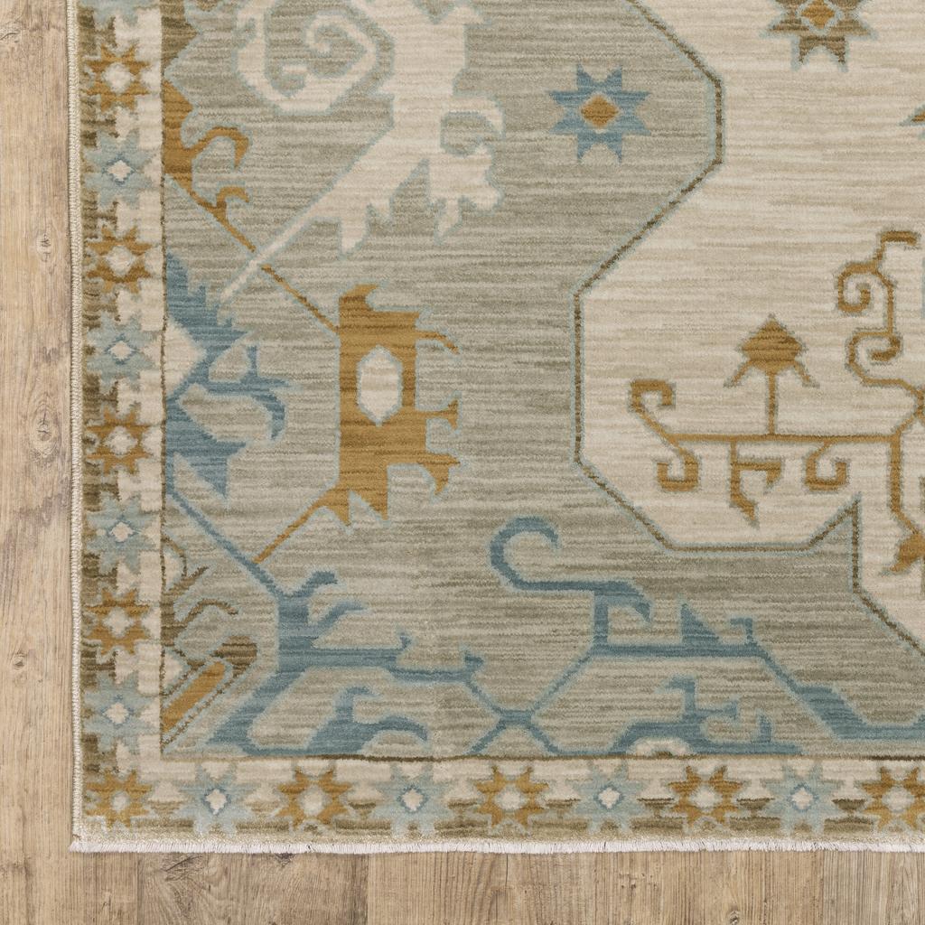 Oriental Weavers Maeve MAE09 Beige Rectangle Indoor Runner Oriental Pattern-