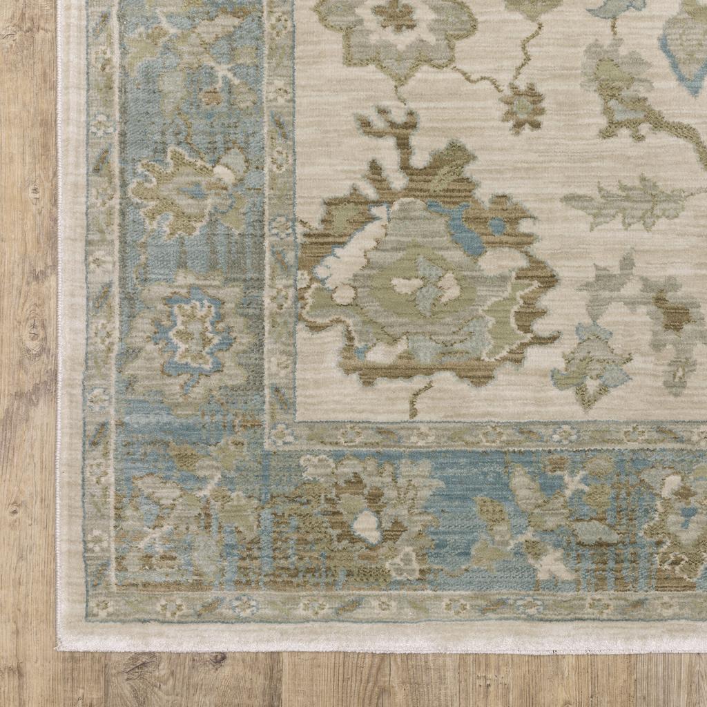 Oriental Weavers Maeve MAE10 Beige Rectangle Indoor Area Rug Oriental Pattern-