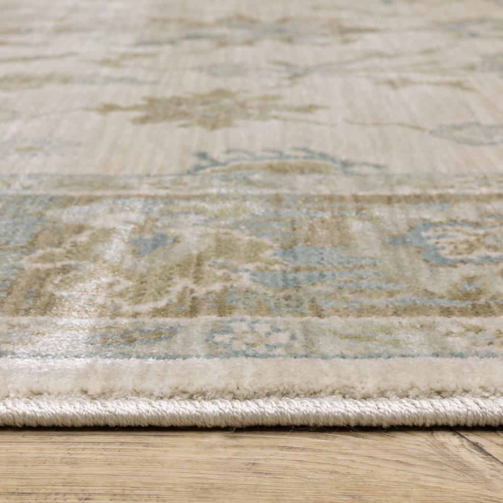 Oriental Weavers Maeve MAE10 Beige Rectangle Indoor Area Rug Oriental Pattern-