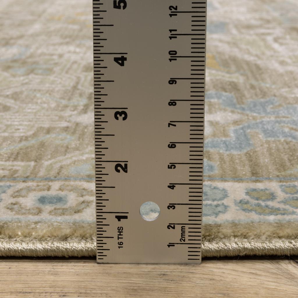 Oriental Weavers Maeve MAE13 Brown Rectangle Indoor Runner Oriental Pattern-