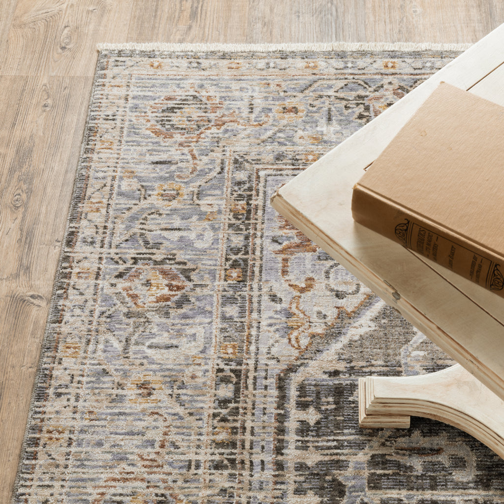 Oriental Weavers Maharaja 1803X Multicolor Rectangle Indoor Runner - Stain Resistant Low Pile Vintage Style Rug with Medallion Design-