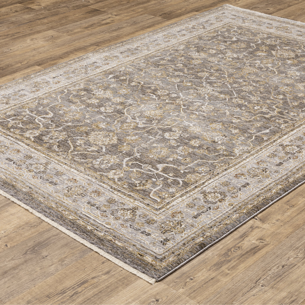 Oriental Weavers Maharaja 040M1 Multicolor Rectangle Indoor Area Rug - Stain Resistant Low Pile Vintage Style Rug with Oriental Design
