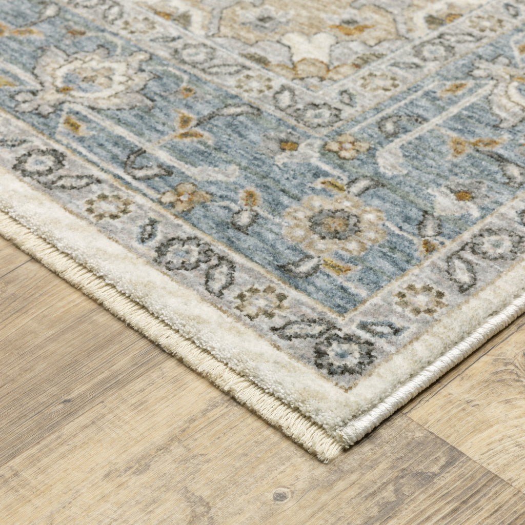 Oriental Weavers Maharaja 051F1 Multicolor Rectangle Indoor Area Rug - Stain Resistant Low Pile Traditional Rug with Medallion Design