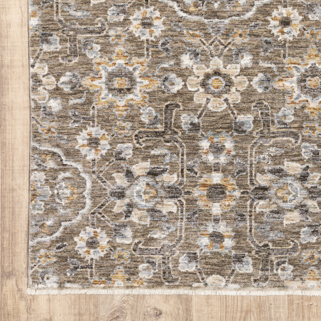 Oriental Weavers Maharaja 532D1 Multicolor Rectangle Indoor Runner - Stain Resistant Low Pile Floral Rug