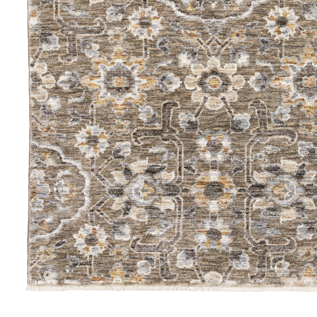 Oriental Weavers Maharaja 532D1 Multicolor Rectangle Indoor Runner - Stain Resistant Low Pile Floral Rug