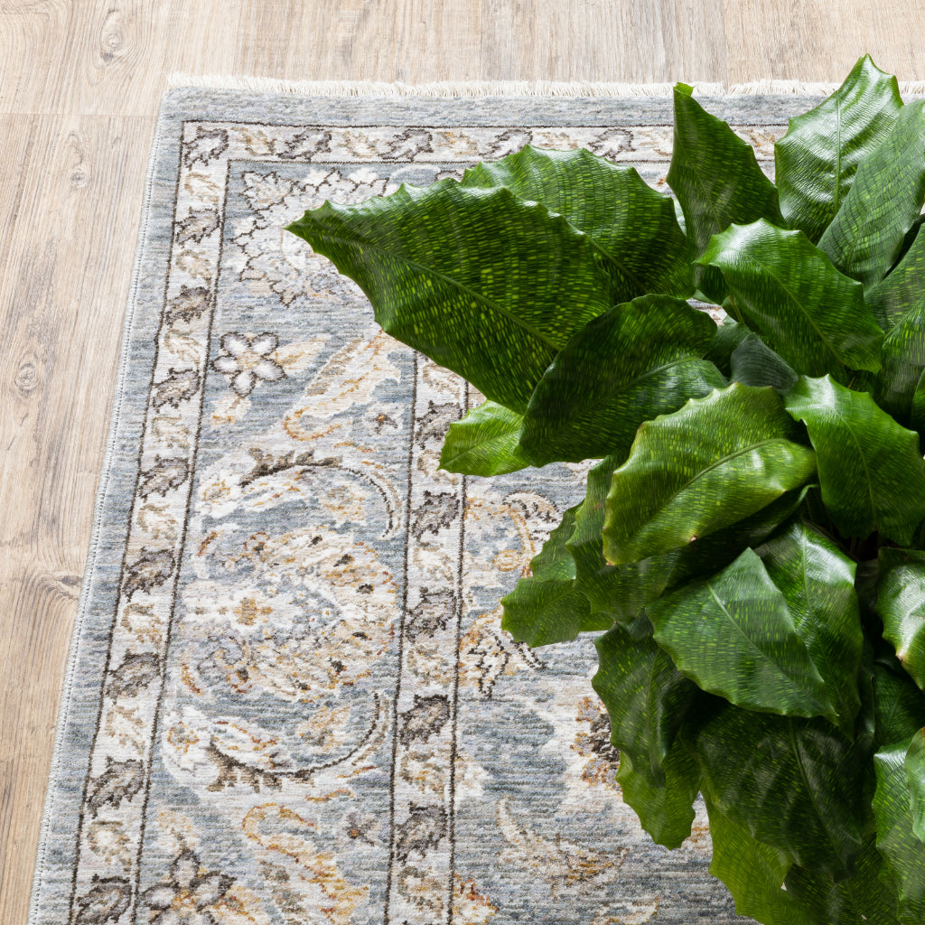 Oriental Weavers Maharaja 070E1 Multicolor Rectangle Indoor Runner - Stain Resistant Low Pile Vintage Style Rug with Oriental Design-