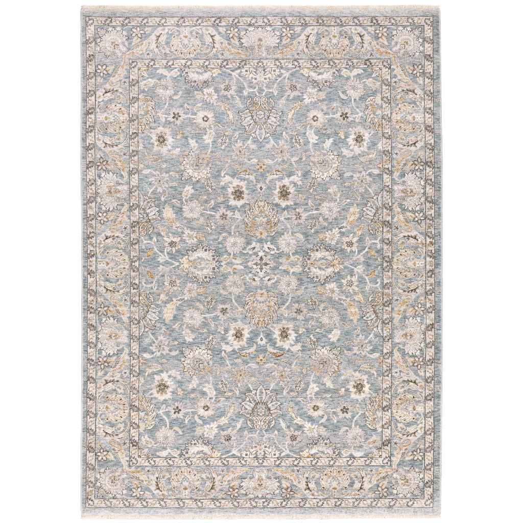 Oriental Weavers Maharaja 070E1 Multicolor Rectangle Indoor Area Rug - Stain Resistant Low Pile Vintage Style Rug with Oriental Design