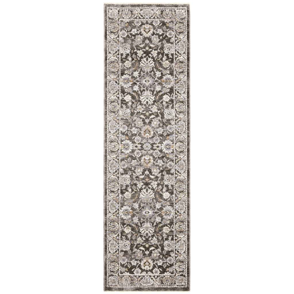 Oriental Weavers Maharaja 070N1 Multicolor Rectangle Indoor Runner - Stain Resistant Low Pile Vintage Style Rug with Oriental Design-