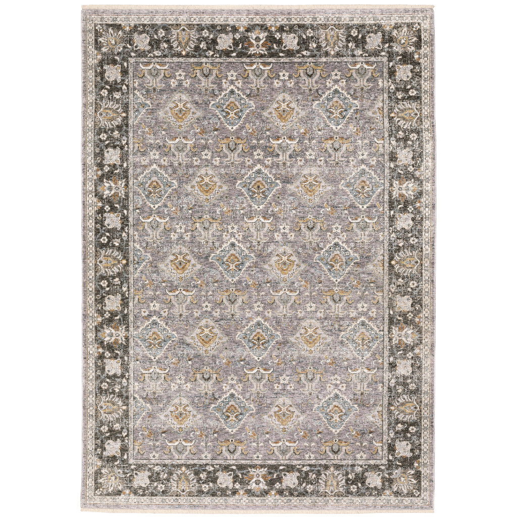 Oriental Weavers Maharaja 091E1 Multicolor Rectangle Indoor Area Rug - Stain Resistant Low Pile Vintage Style Rug with Oriental Design