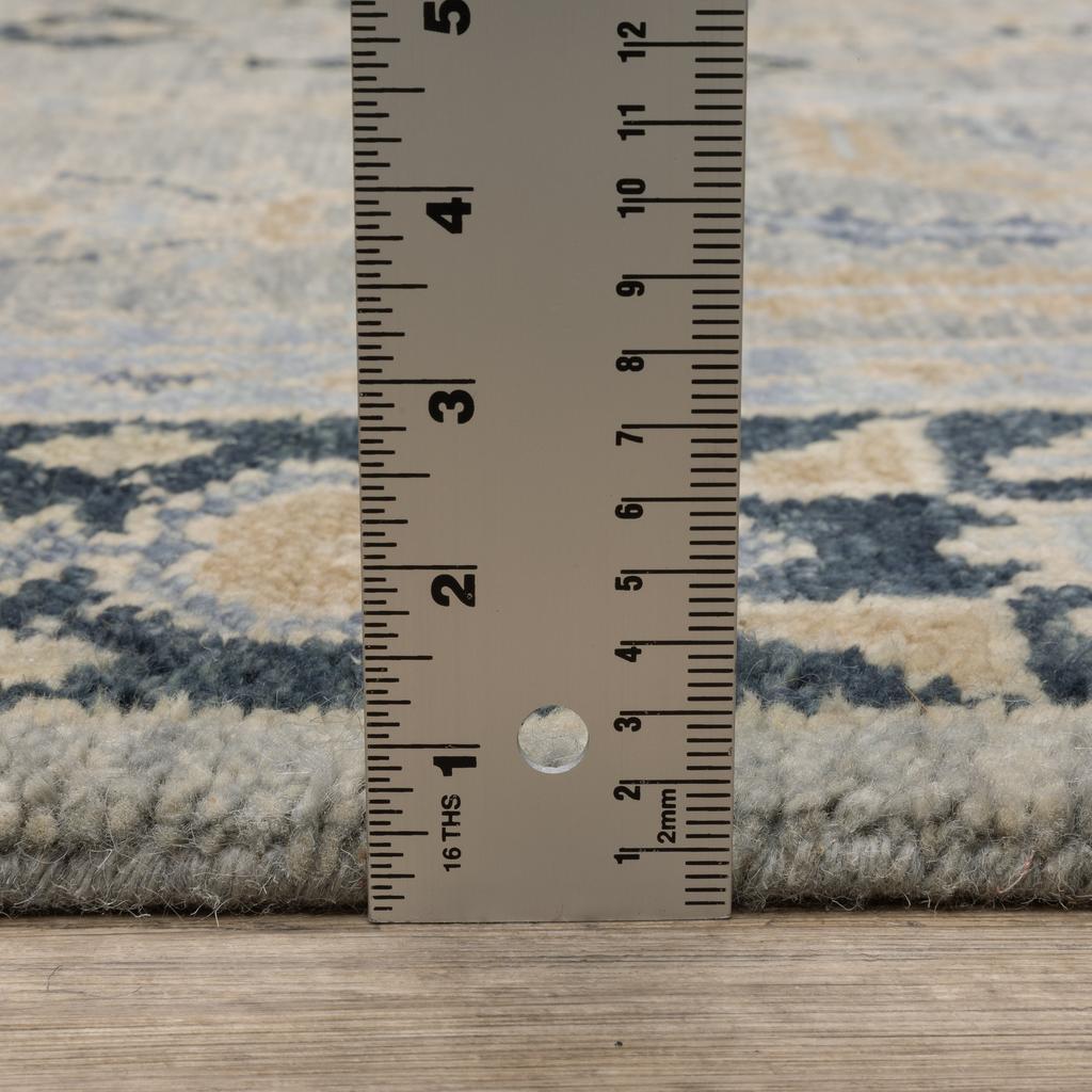 Oriental Weavers Majorca MAJ04 Grey Rectangle Indoor Area Rug Oriental Pattern-