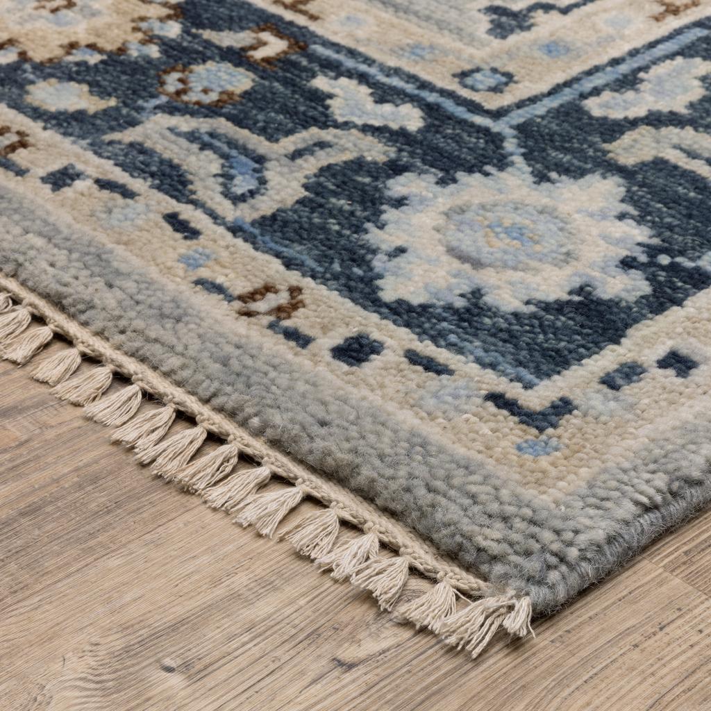 Oriental Weavers Majorca MAJ05 Grey Rectangle Indoor Area Rug Oriental Pattern-