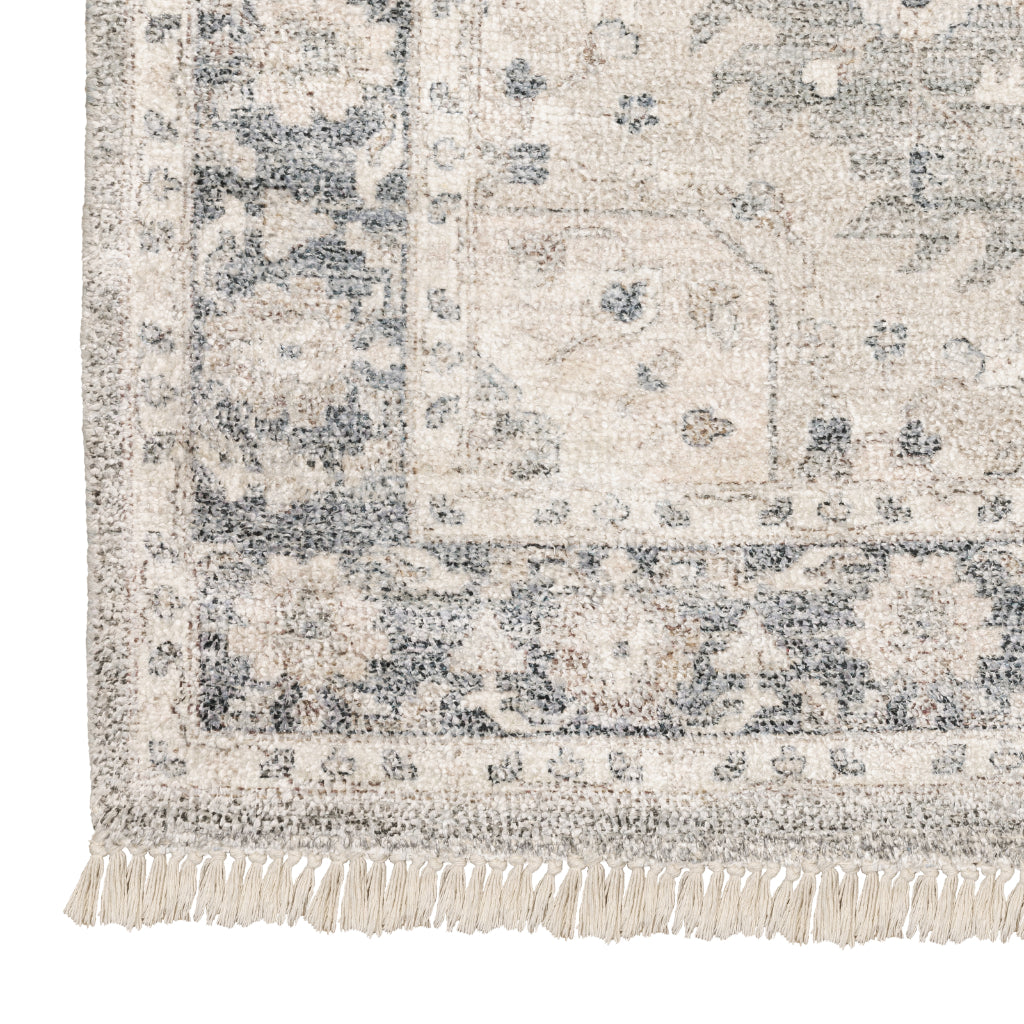 Oriental Weavers Malabar 45302 Multicolor Rectangle Indoor Runner - Stain Resistant Hand Loomed Rug with Medallion Design