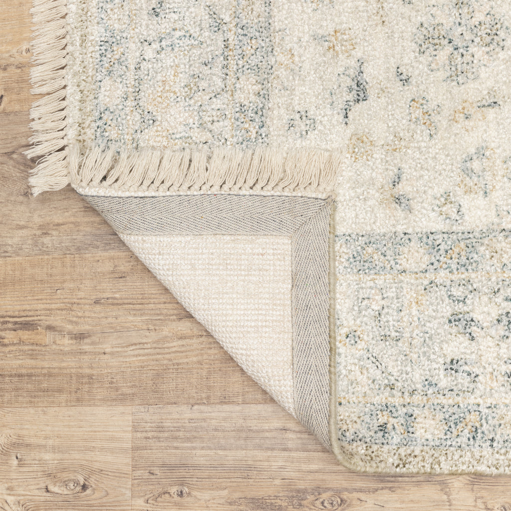 Oriental Weavers Malabar 45304 Multicolor Rectangle Indoor Area Rug - Stain Resistant Hand Loomed Rug with Medallion Design