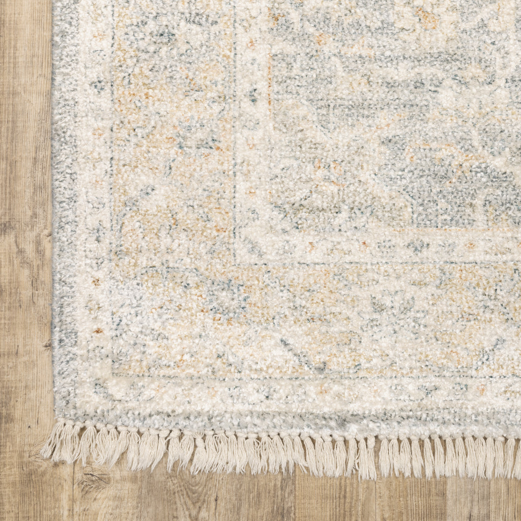 Oriental Weavers Malabar 45307 Multicolor Rectangle Indoor Runner - Stain Resistant Hand Loomed Rug with Medallion Design