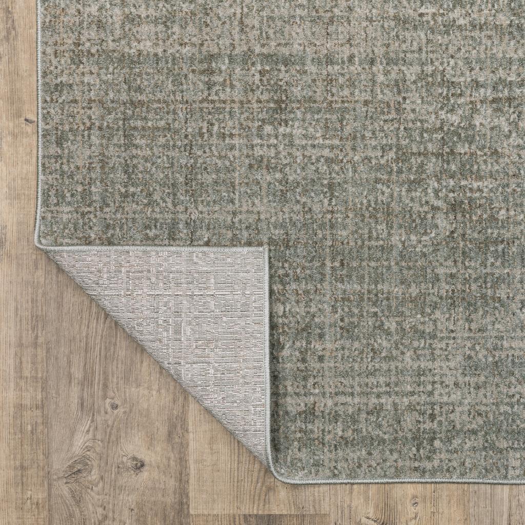 Oriental Weavers Mallory MAL01 Grey Rectangle Indoor Runner Distressed Pattern-