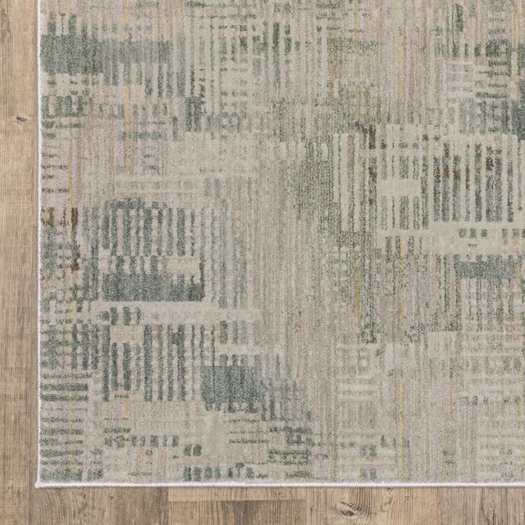 Oriental Weavers Mallory MAL03 Beige Rectangle Indoor Area Rug Distressed Pattern-